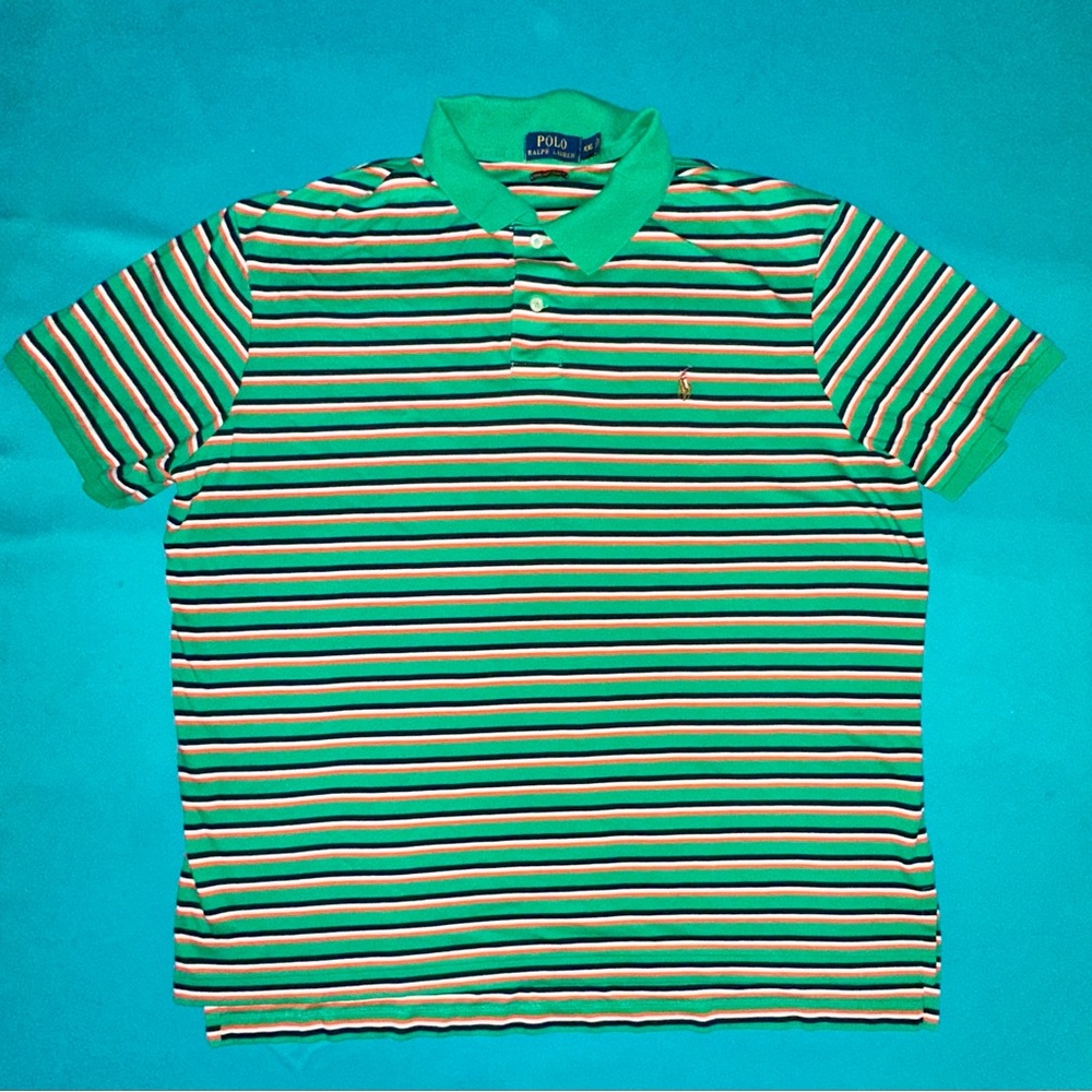 Polo by Ralph Lauren Multicolor Striped Polo Shirt